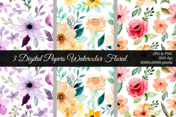 Exploring Seamless Pattern Floral Watercolor 23: A Versatile Design Choice