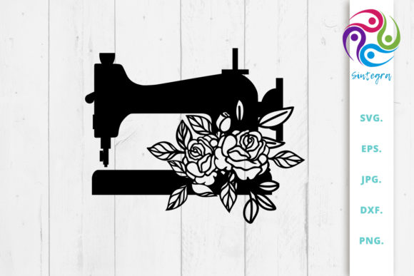 Floral Sewing Machine: A Versatile and Creative Design Solution