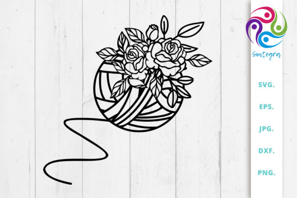 Floral Yarn Thread Svg File: A Versatile Tool for Your Creative Projects