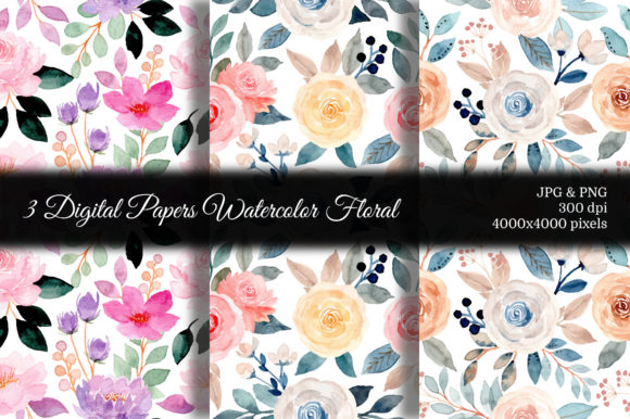 Unlocking Creativity with Seamless Pattern Floral Watercolor 87: A Versatile Tool for Modern Design